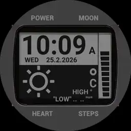 Brute MULTIPLEX Interactive All In One Moonphase Digital Watch