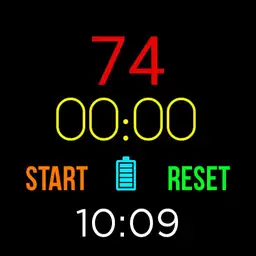Stopwatch Running Text Copy