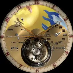 Tourbillion Sun & Moon Analog Watch