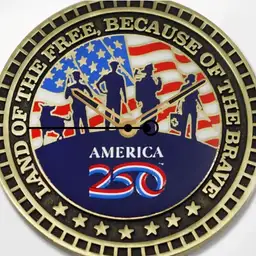 Brass, U.S, 250th Anniversary, Medal, 2025