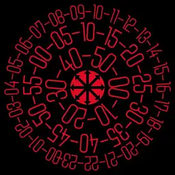 Rotative chaos watch