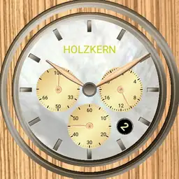 Holzkern cirrus -zebrano/perlmutt-