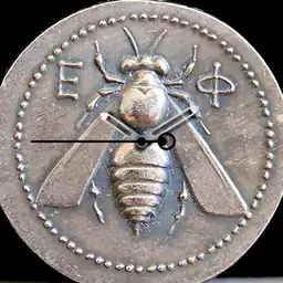 Silver Tetradrachm of Greek Ephesos, 390-380 BCE, 2