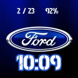 Simple Ford watchface