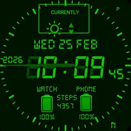 Retro info LCD brighter
