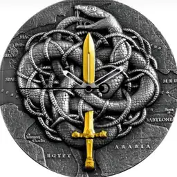 Silver, Gordian Knot, Cameroon, 2021, 295 dollars