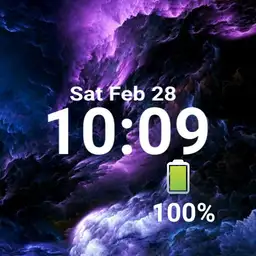 purple blue