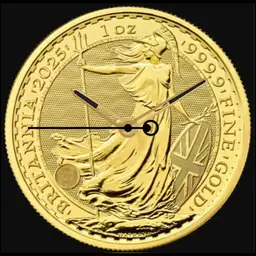 Gold, England, Britannia, 100 Pounds, 2025