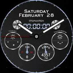 VF27 color - original kosiba 4 dials stopwatch