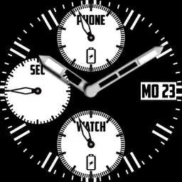 Chronograph Black and White