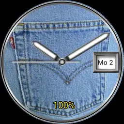 Denim Jeans 6 choices with Samsung Galaxy Watch 7 app launcher