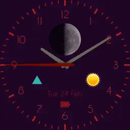 Indigo moonfase