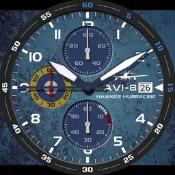 Avi 8 Hawker Hurricane Blue