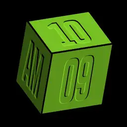 3d Multi-color Cube Anim