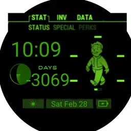 Pedros watch face