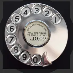 rotary phone dial 01