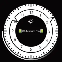 Simple Watch for OLED displays
