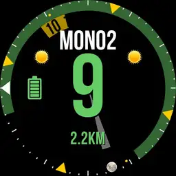 Monta Digital Sun Moon 24