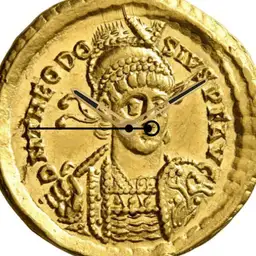 Byzantine Gold Solidus, Theodosius II, 402-450 CE
