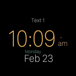 WearOS Basic Watchface Copy