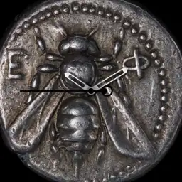 Silver Tetradrachm of Greek Ephesos, 390-380 BCE