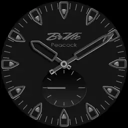 Brute PEACOCK Minimalistic Small Seconds Watch
