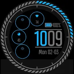 Tactical digital watch