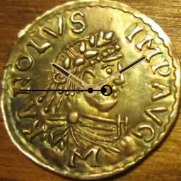 Frankish Gold Solidus, Charlemagne, 800 CE