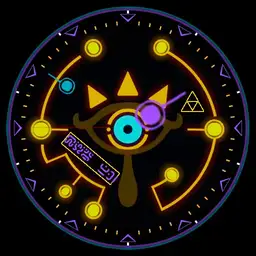 Zelda Sheikah eye opposite hands