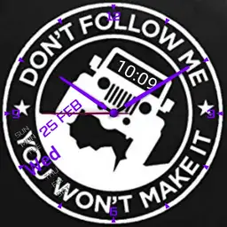 DONT FOLLOW ME