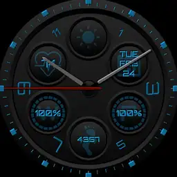 V5.2 Single Circles Black