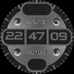 Brute ROTOR Big Metallic Minimalistic Watch