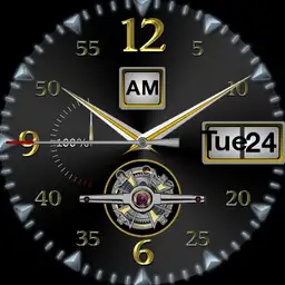 Tourbillon/Gold Analog & Digital XXII