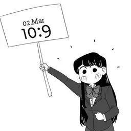 komi-san watchface