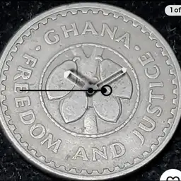 Cupronickel, Ghana, 20 Pesewas, 1967