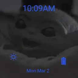 The Child smiling