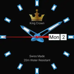 Blue King Crown