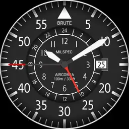 Brute AIRCOBRA Pilot Aviator GMT Military Field Watch