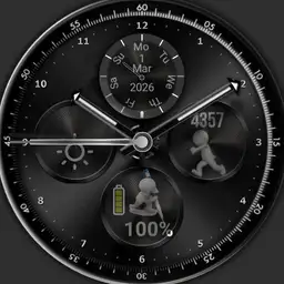 Soft black and white with color switcher
