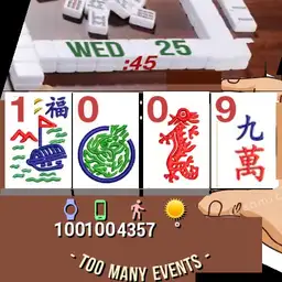 Game: MAH JONGG Tiles Tell the Time - WOS6