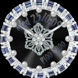 diamonds and pearls blue