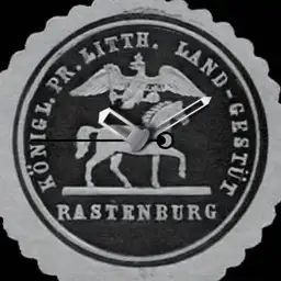 6 German Locality Seals, 10 seconds each, 10