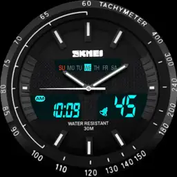SKMEI SR626SW Black