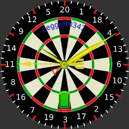 Darts Board Analog 180