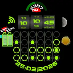 Binary and Rotation Clock