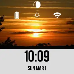 Sunset Watch Face