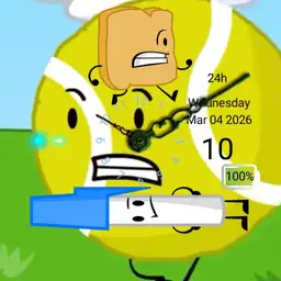 TiP - Tennis ball from BFDI 2