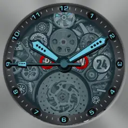 Skeleton day and night mode, 2 Face collection.