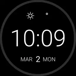 Moto G5 Time and Weather
