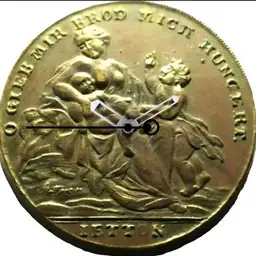 Copper, Tambora Volcano Famine, Jetton, 1817